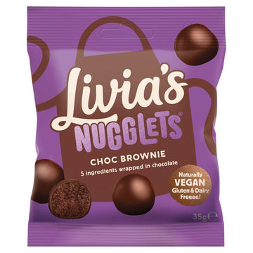 Nugglets - Raw Choc Brownie - 35G